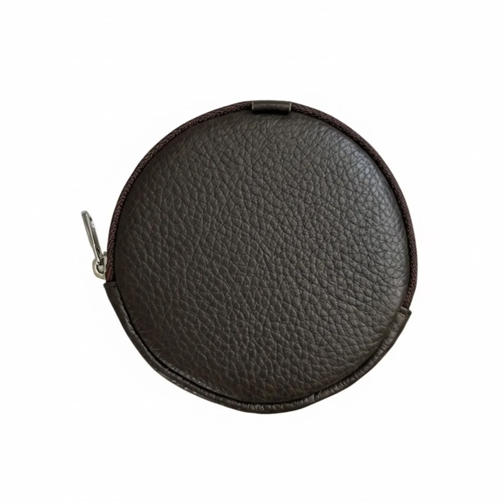 Upcycled Leather Pouch with Authentic Louis Vuitton Material
